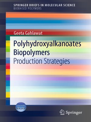 cover image of Polyhydroxyalkanoates Biopolymers